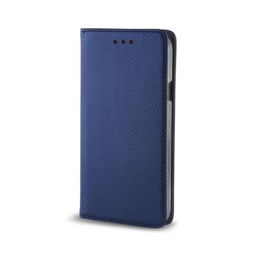 J1 2016 SM-J120 CUSTODIA BOOK MAGNETICA ORIZZONTALE BLU SCUR