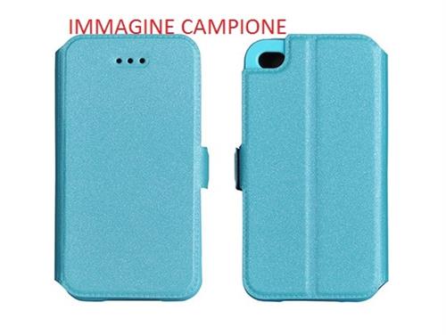 IPHONE 6 4.7 CUSTODIA ORIZZONTALE BOOK LIGHT BLUE