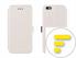 IPHONE 6 4.7 CUSTODIA ORIZZONTALE BOOK WHITE