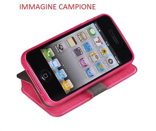 SM-G925 S6 EDGE BOOK LIBRO CUSTODIA ORIZZONTALE ROSA PINK