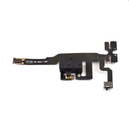 FLAT VOLUME + VIBRO + AUDIO PER IPHONE 4S BLACK NERO