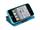 LG K3 K100 CUSTODIA ORIZZONTALE BOOK AZZURRO