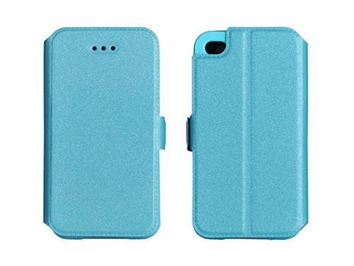 HUAWEI P8 LITE SMART CUSTODIA ORIZZONTALE BOOK AZZURRO