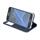 SAM S7 SM-G930 CUSTODIA BOOK MAGNETICA ORIZ FINESTRA BLU
