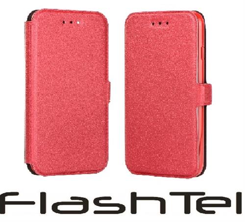 HUAWEI P8 LITE CUSTODIA ORIZZONTALE BOOK ROSSO