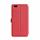 HUAWEI P8 LITE CUSTODIA ORIZZONTALE BOOK ROSSO