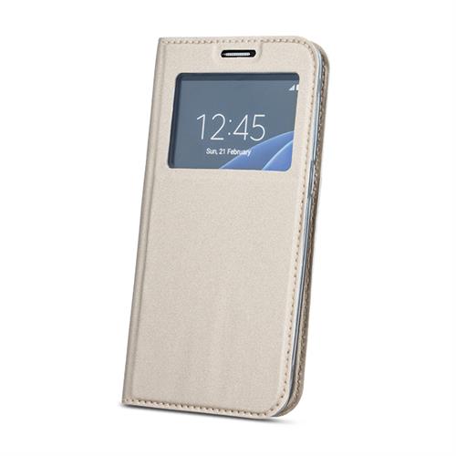 HUAWEI P8 LITE 2017 CUST BOOK MAG ORIZ FINESTRA GOLD