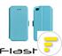 HUAWEI P10 LITE CUSTODIA LIBRO ORIZZONTALE BOOK AZZURRO