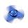 SPINNER ALU 3 BLU