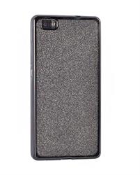 SAM A5 2017 SM-A520 TPU SLIM CON RETRO GLITTER GRIGIO SCURO