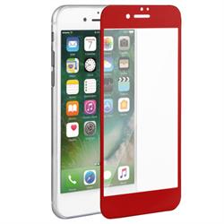 iPhone 7 8 4.7 PELLICOLA DISPLAY VETRO TEMPERATO 5D ROSSO