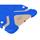 7- 8 CUSTODIA UNIVERSALE TABLET SILICONE BLU SCURO