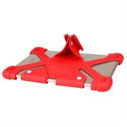 7- 8 CUSTODIA UNIVERSALE TABLET SILICONE ROSSA