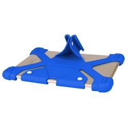 9- 12 CUSTODIA UNIVERSALE TABLET SILICONE BLU SCURO
