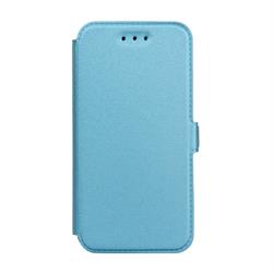 LG Q6 M700 BOOK CUSTODIA ORIZZONTALE AZZURRO