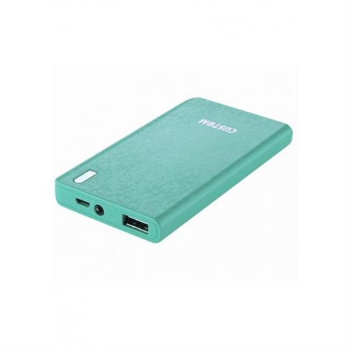 CUSTOM POWER BANK 4000 AZZURRO E TORCIA