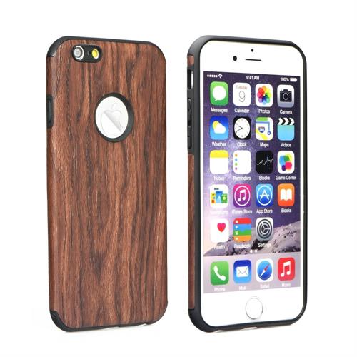 IPHONE 7 8 5,5 CUSTODIA TPU EFFETTO LEGNO