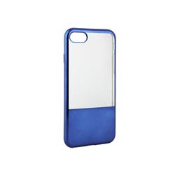 HUAWEI P10 CUSTODIA TPU SLIM COLLEZIONE HALF BLU