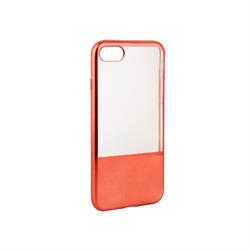 HUAWEI P10 CUSTODIA TPU SLIM COLLEZIONE HALF ROSSO