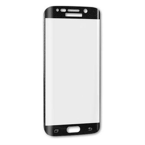 GAL S6 EDGE SMG925 PELLICOLA DISPLAY VETRO TEMP CURVATO NERO