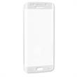 GAL S6 EDGE SMG925 PELLICOLA DISP VETRO TEMP CURVATO BIANCO