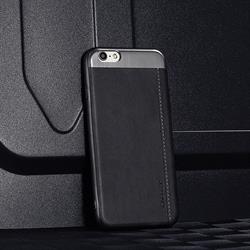 FLASHTEL COLL SLATE EFF. PELLE IPHONE 7 8 4,7 CUST NERO