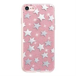 FLASHTEL COLLEZIONE STELLE IPHONE 7 8 PLUS 5.5 ROSA