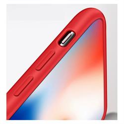 APPLE IPHONE 7 / 8 4,7 COVER SOFT TOUCH INT VELLUTO ROSSO