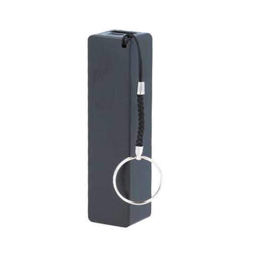 POWER BANK SETTY 2600mAh NERO CON GANCIO