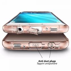 SAM. J5 2017 TPU 0.3MM CON TAPPI JACK TRASPARENTE