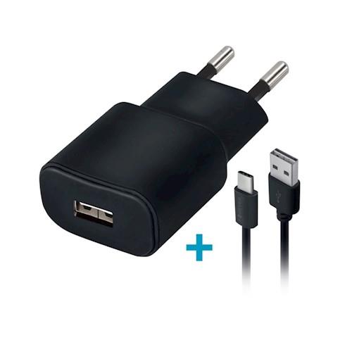 Micro UBS TRAVEL CHARGER 220v 2A composto: GONUSBBLA+USB8600