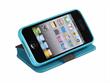 SM-J100 J1 CUSTODIA BOOK LIBRO AZZURRA LIGHT BLU