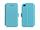 LG G4 STYLUS H635 CUSTODIA ORIZZONTALE BOOK AZZURRO