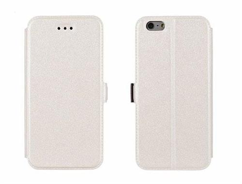 LUMIA 535 CUSTODIA ORIZZONTALE BOOK WHITE
