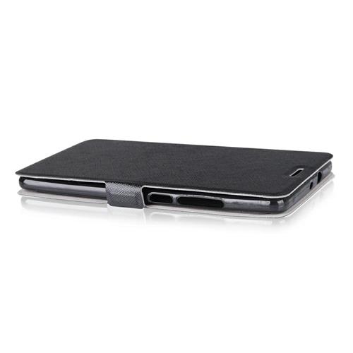 HUAWEI G8 CUSTODIA LIBRO ORIZZONTALE BOOK BLACK