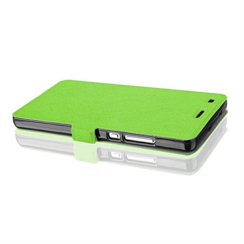 SM-G530 CORE PRIME CUSTODIA LIBRO BOOK GREEN