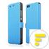SM-G925 S6 EDGE BOOK LIBRO ORIZZONTALE BLU
