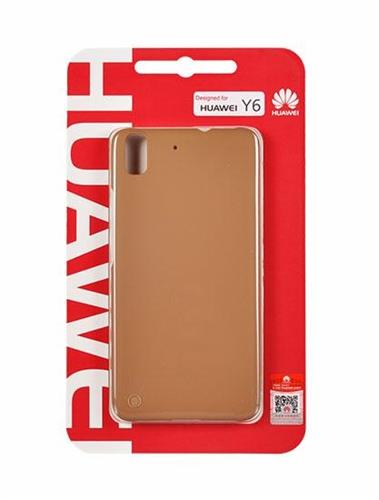 HUAWEI Y6 BACK COVER BROWN
