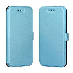 HUAWEI P20 PLUS PRO CUSTODIA LIBRO ORIZZONTALE BOOK AZZURRO