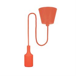 LAMPADARIO SAMBA IP20 TIPO LAMPADINA E27 240V ROSSO