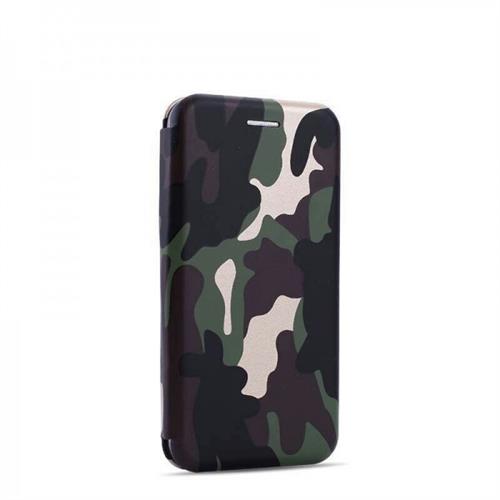 IPHONE 7 8 4.7 CUST BOOK 2 MAGNET ORIZZ CAMUFLAGE VERDE SCU