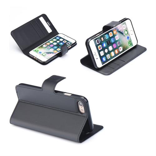 IPHONE X 5.8 CUSTODIA BOOK MAGNETICA ORIZZONTALE NERO