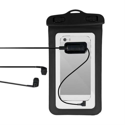 Custodia impermeabile 5-5,8 NERO con mini jack