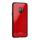 FLASHTEL COLL EFFETTO VETRO IPHONE X 5.8 CUST ROSSO