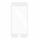 HUAWEI P8 2017 VETRO TEMP 5D 9H + SILIC TOT ADESIVO BIANCO