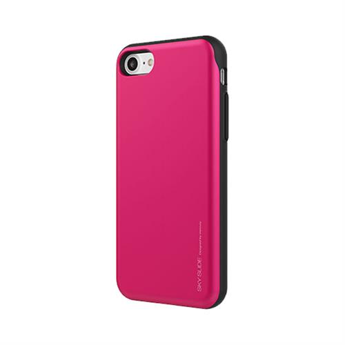 MERCURY SM-G965 S9 PLUS  COVER PORTA CARTE CREDITO HOT PINK