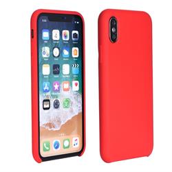 SAMSUNG S9 PLUS SM-G965 COVER SOFT TOUCH INT VELLUTO ROSSO