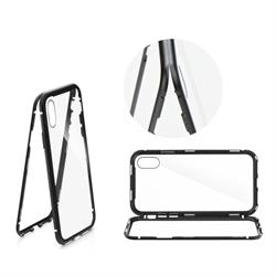 HUAWEI P20 BACK COVER MAGNETICO COLLEZIONE MAGNETO NERO