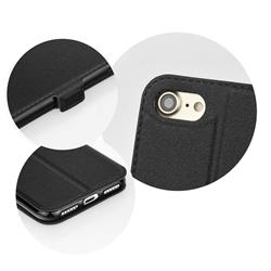 IPHONE XS MAX 6.5 CUSTODIA ORIZZONTALE BOOK NERO