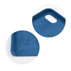 SAMSUNG J6 SM-J600 COVER SOFT TOUCH INT VELLUTO BLU